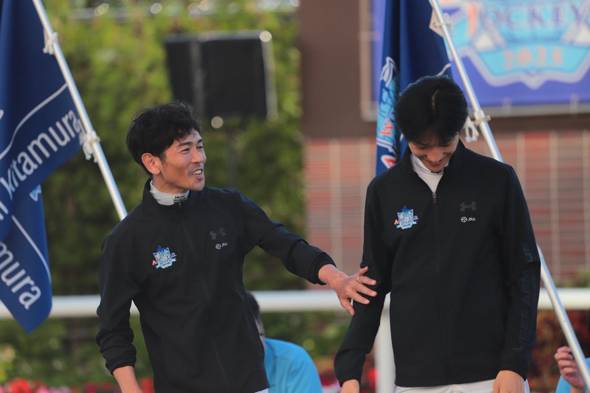 danon_premium15's tweet image. 走る戸崎さんと褒める瑠星くん
#WASJ