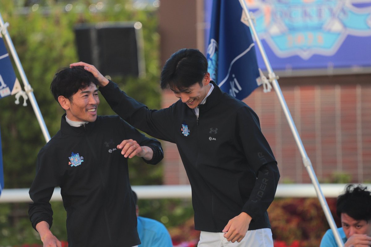 danon_premium15's tweet image. 走る戸崎さんと褒める瑠星くん
#WASJ