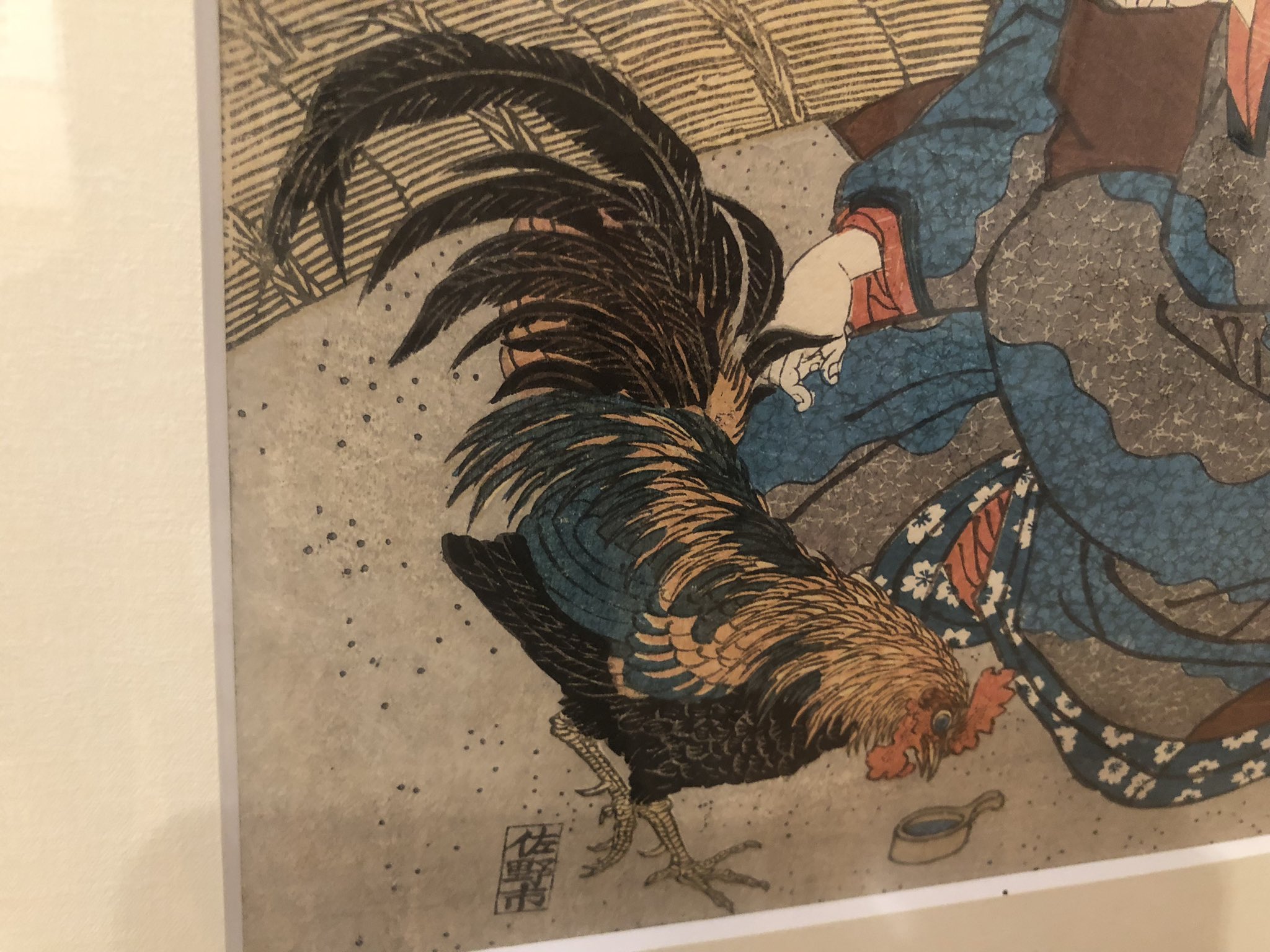 kei◇◆中国美術　掛け軸　3点セット　二匹のニワトリさん　時代品　在銘 133168738_o1.jpg?