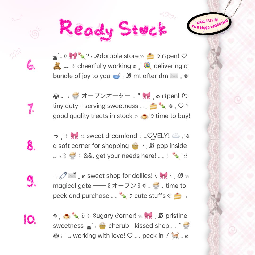 wordinh's tweet image. ⠀
♡  ..  kindly help repost?  :3

🥛🐈  cutest collection o- ready stock just released!  &amp;lt; BIO WORDING &amp;gt;  ♡⃞  with price only 3.500 @ each  🎀  now scroll +&amp;amp;. choose your favo__rite, then purchase  ..  🧸🧷

t. #zonauang #zonaba rs ba needs