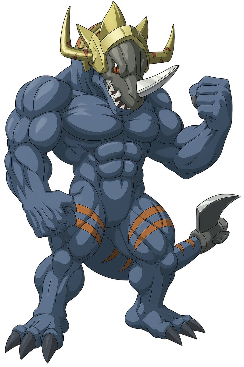 Greymon (Xros Wars) Muscle Mode