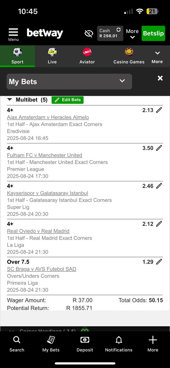 JACK OFF ALL TRADES (@off_jack1) on Twitter photo 🥳DO NOT MISS THIS ONE🥳
🍖KICK-OFF: 16:00(6PM)🍖
💰REPOST 4 💰
INSPIRED BY <a href="/OupaBaloyi7/">Oupa Khalanga Baloyi</a>👑
#BettingTipsWithOB
XA144507F @ 50 ODDS
betway.co.za/bookabet/XA144…
#BETWAYPremiership #betway
#betwaysquad
#ManCity
#MTN8
Sundowns
Cardoso
Dj Flo
Sipho Chaine
#RIPNandiNyembe
#MCITOT 🥳DO NOT MISS THIS ONE🥳
🍖KICK-OFF: 16:00(6PM)🍖
💰REPOST 4 💰
INSPIRED BY <a href="/OupaBaloyi7/">Oupa Khalanga Baloyi</a>👑
#BettingTipsWithOB
XA144507F @ 50 ODDS
betway.co.za/bookabet/XA144…
#BETWAYPremiership #betway
#betwaysquad
#ManCity
#MTN8
Sundowns
Cardoso
Dj Flo
Sipho Chaine
#RIPNandiNyembe
#MCITOT