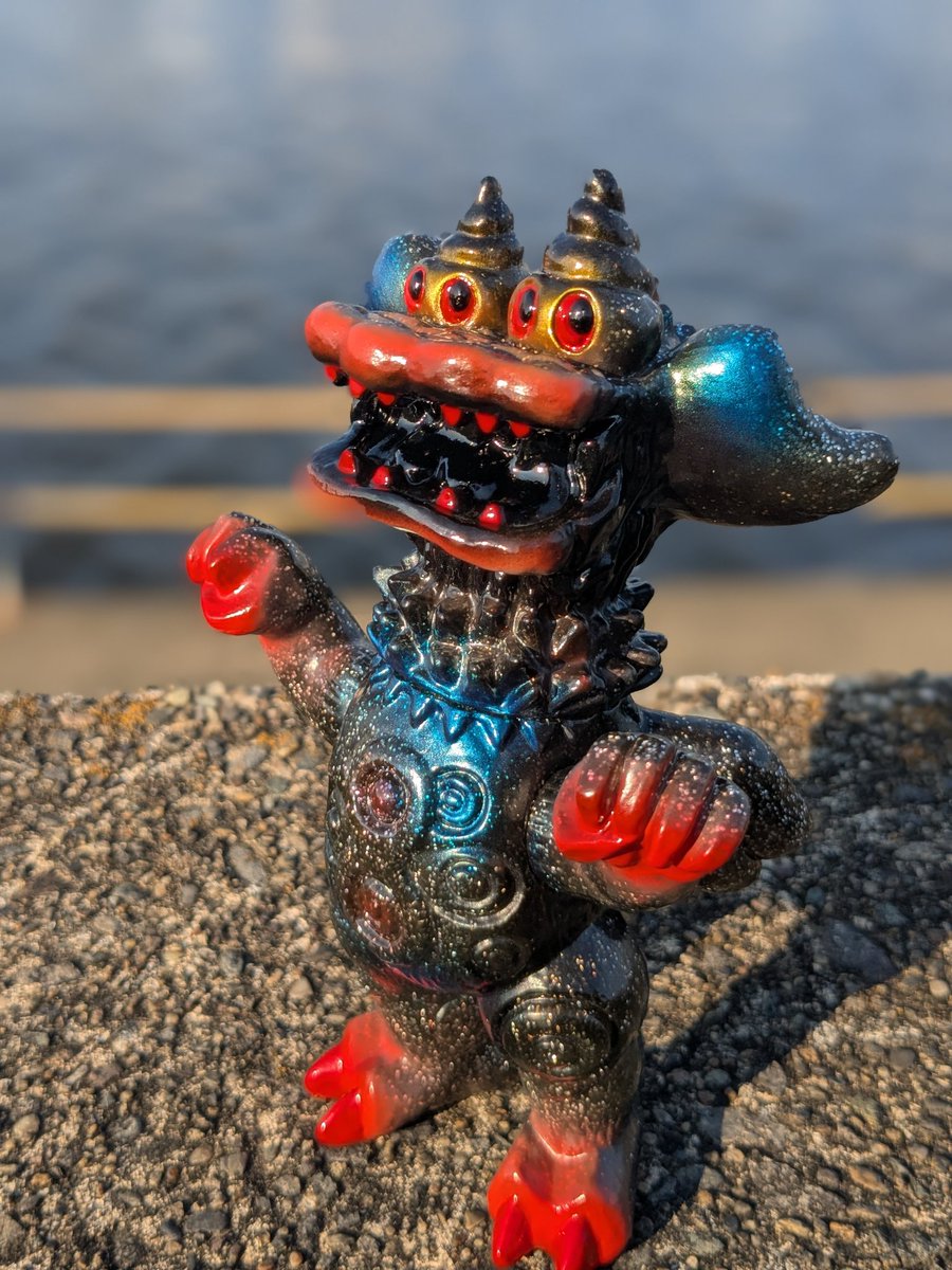 gumtaro 怪獣フィギュア ソフビ 二体セット gumtaro