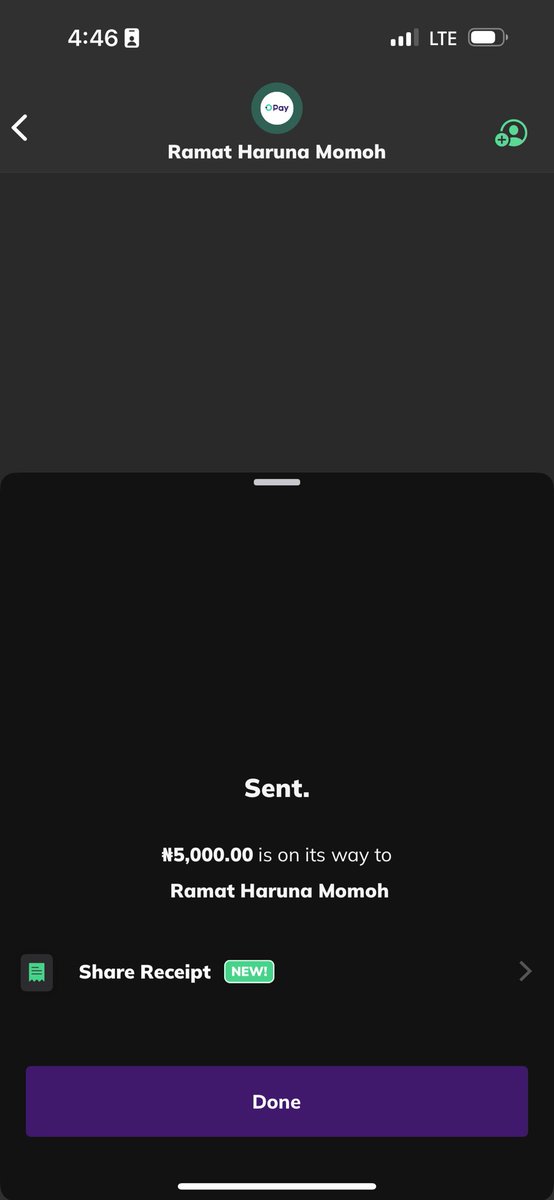 Sent✅