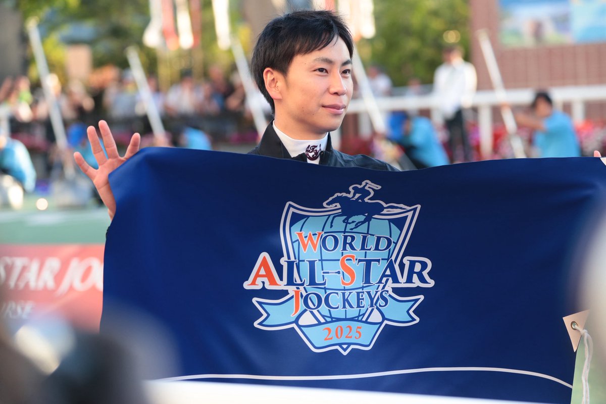 danon_premium15's tweet image. 武豊騎手
横山武史騎手
坂井瑠星騎手
戸崎圭太騎手
#WASJ