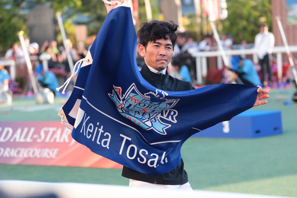 danon_premium15's tweet image. 武豊騎手
横山武史騎手
坂井瑠星騎手
戸崎圭太騎手
#WASJ