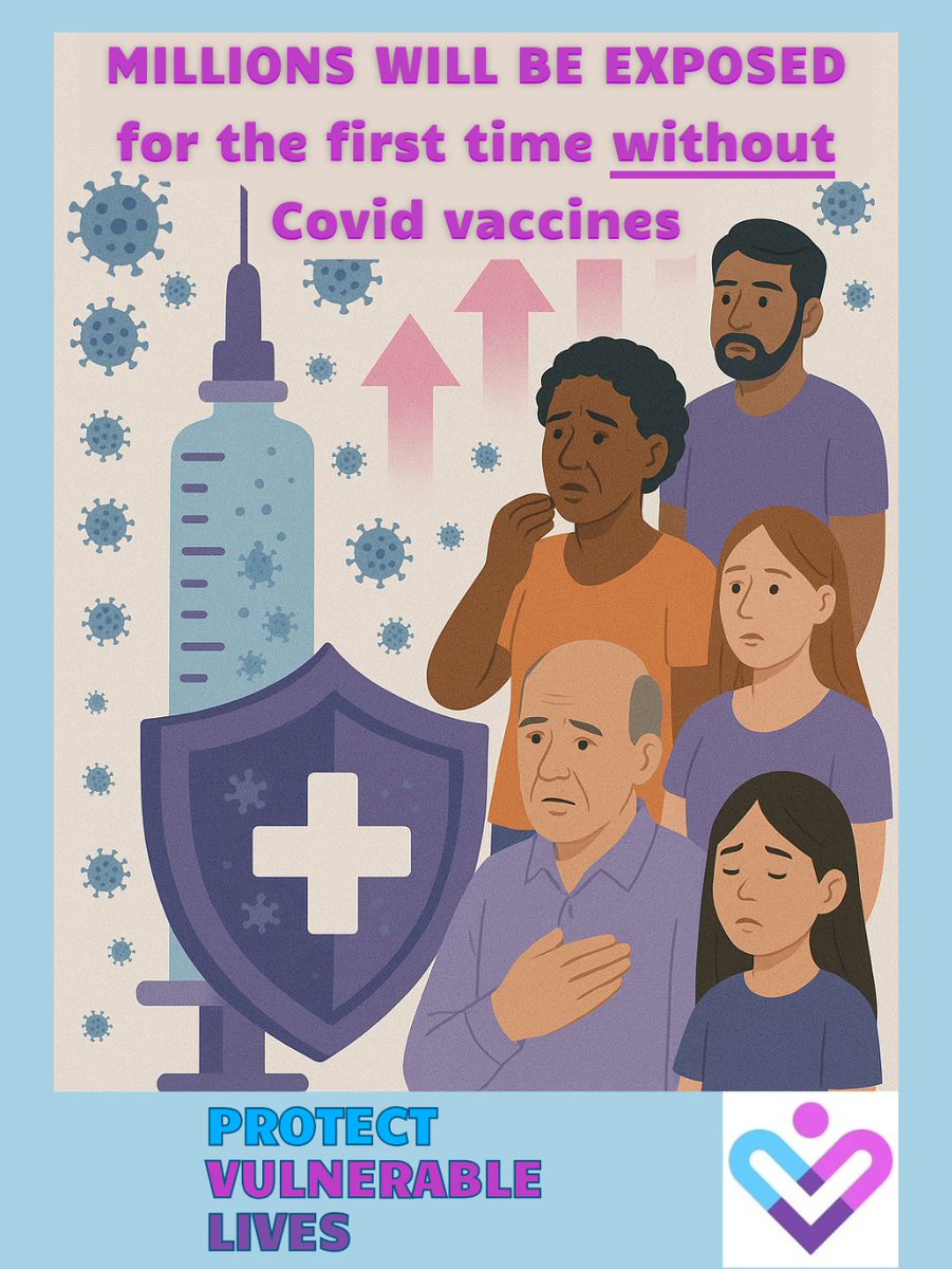 ⚠️ Autumn Covid boosters will be denied for the first time to MILLIONS who are at higher risk of worse outcomes. ⚠️

We demand protection from infections!

#KeepCovidBoosters 💉