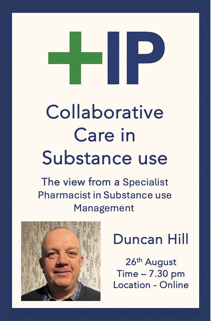 Pharmacy in Practice (@pharminpractice) on Twitter photo <a href="/PharminPractice/">Pharmacy in Practice</a> autumn webinar series begins this Tuesday evening
✅ Collaborative approaches
✅ Harm reduction & medication assisted treatment
✅ Trauma-informed, stigma-free practice
✅ Real case examples
Join PiP and register free of charge at pharmacyinpractice.uk <a href="/PharminPractice/">Pharmacy in Practice</a> autumn webinar series begins this Tuesday evening
✅ Collaborative approaches
✅ Harm reduction & medication assisted treatment
✅ Trauma-informed, stigma-free practice
✅ Real case examples
Join PiP and register free of charge at pharmacyinpractice.uk