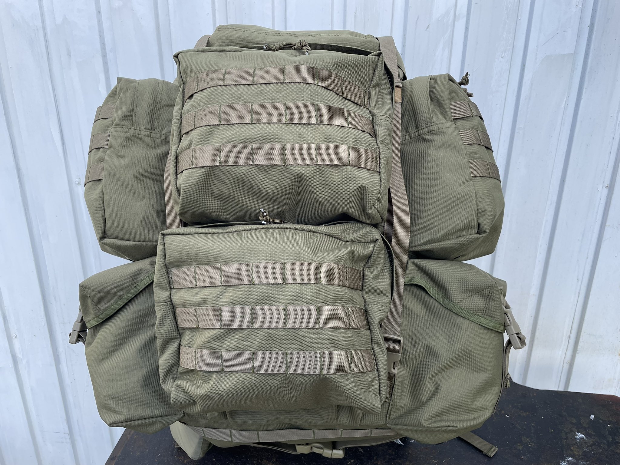 80s'US アリスパック　フレーム付き（難あり） ボリアンヌ 直販】ORDNANCE TACTICAL OKINAWA（オードナンス）ALICE PACK