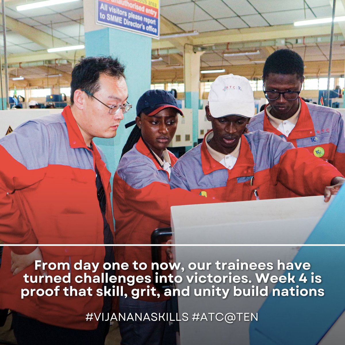 ATC_Tech's tweet image. Week 4 wrap! 🎉 The growth, the grit, the grind — all leading to greatness. 🌍✨ #AfricaTechChallenge #ATC10