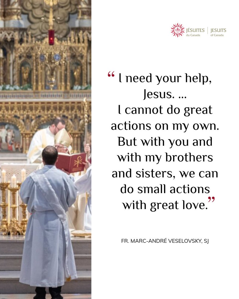 "See God in everyone.” Easier said than done — especially when someone challenges our views or makes us uncomfortable.

Marc-André Veselovsky, SJ, shares what one such moment taught him about grace, humility and starting again.
🔗 hubs.la/Q03DK98f0