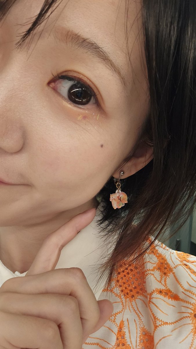 もえりすプレワンマン！取り急ぎ
ありがとうございましたーーー😭✨

写真getしたら改めて感想ツイしますが
個人的に反省も感謝も多い日でした…！
9/27に生かすぞー！！！❤️‍🔥❤️‍🔥

イヤリング、こっそりリスでした🐿