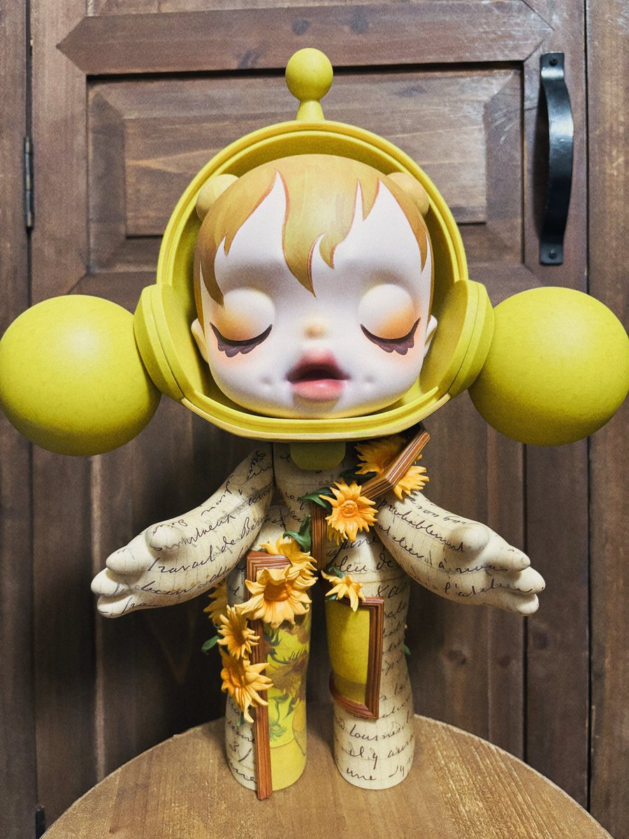 POPMART MEGA α SKULLPANDA 400% Van Gogh Museum ひまわり』🌻 スカル