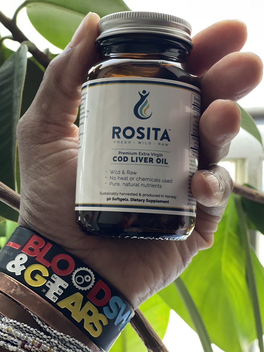 afronauts's tweet photo. The rabbit hole called TikTok led me to @wearehealf I’m glad it did! Just received my ROSITA cod liver order, super happy with the customer experience, BoOoooOm https://t.co/cvrIKb825x