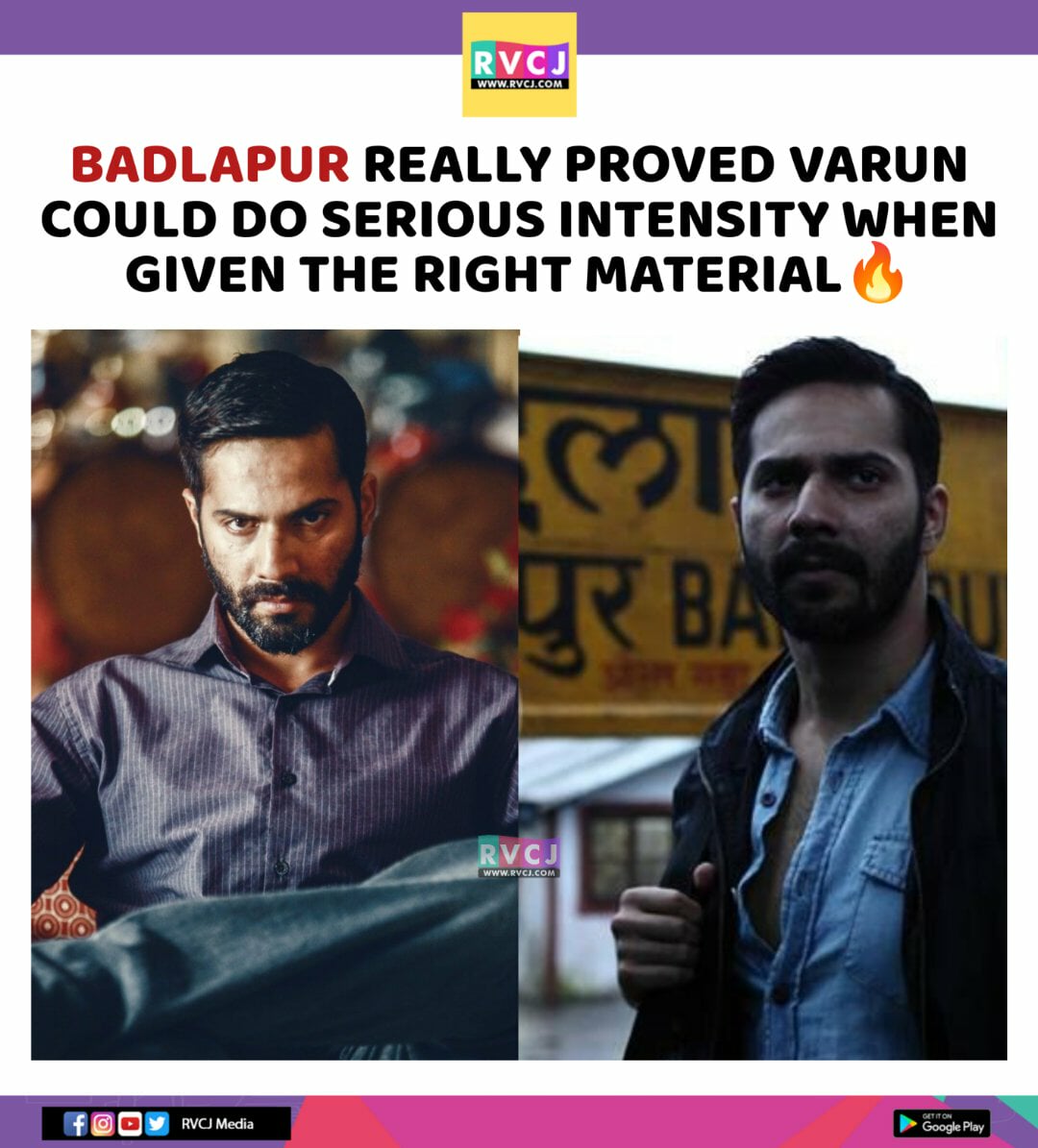 rvcjmovies's tweet image. Varun Dhawan in Badlapur 🔥 

#badlapur #varundhawan @Varun_dvn