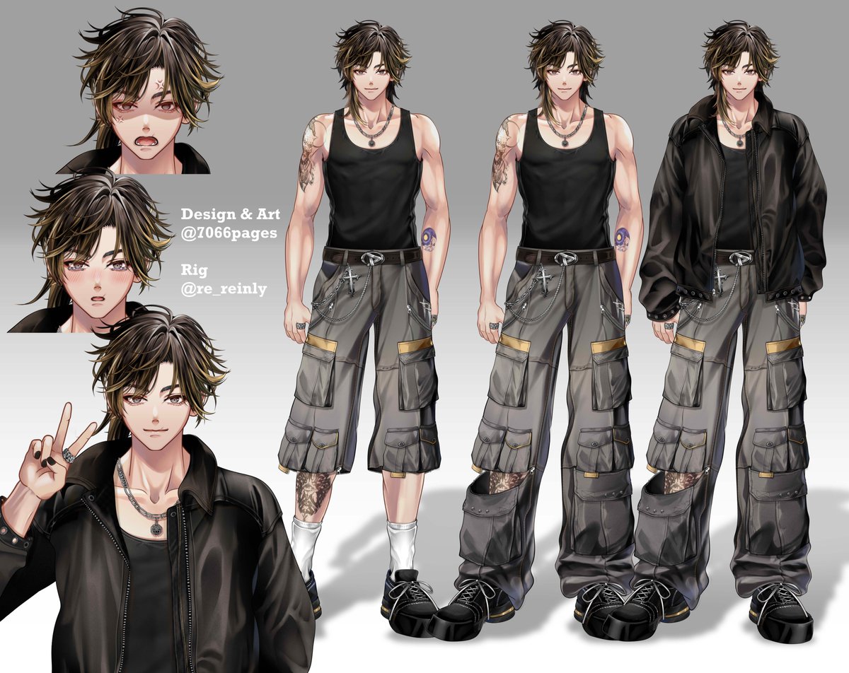 7066pages | Commission Open for June (@7066pages) on Twitter photo I made <a href="/DavidBeatt/">Rieru Shindou (リエル) 🗣️〖 Davidbeatt 】</a> 's VTuber model and got traumatized by cargo pants 😭
Still, I hope you all love the design and my youngest child🫶Big thanks to <a href="/AveKanehoshii/">Ave Kanehoshii【AKA Virtual】</a> for connecting us.
And many many love to <a href="/re_reinly/">Reinly | Comms Closed</a> for the amazing rig (and sorry for the confusing file) 💖 I made <a href="/DavidBeatt/">Rieru Shindou (リエル) 🗣️〖 Davidbeatt 】</a> 's VTuber model and got traumatized by cargo pants 😭
Still, I hope you all love the design and my youngest child🫶Big thanks to <a href="/AveKanehoshii/">Ave Kanehoshii【AKA Virtual】</a> for connecting us.
And many many love to <a href="/re_reinly/">Reinly | Comms Closed</a> for the amazing rig (and sorry for the confusing file) 💖
