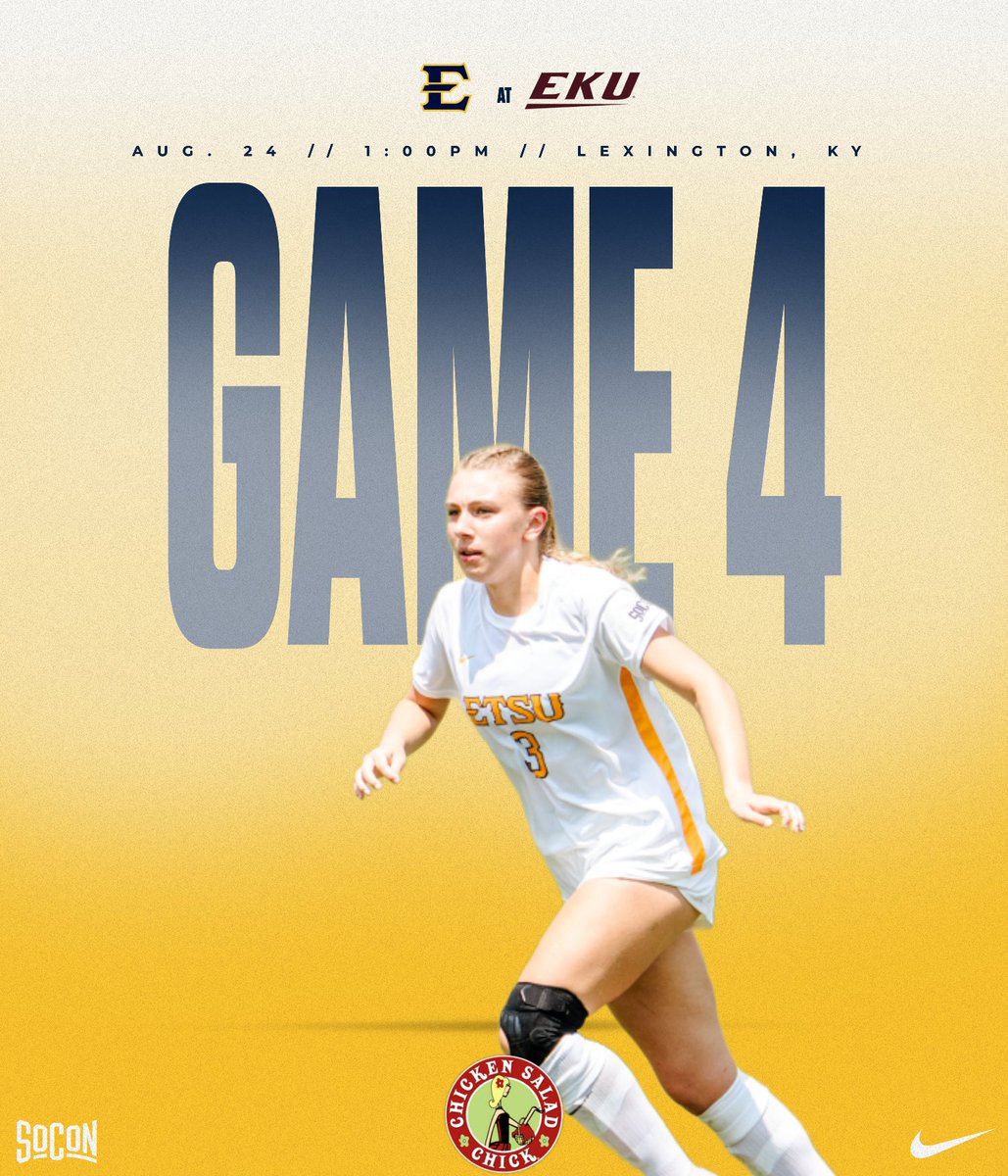 One more day in Lexington!

The Bucs take on EKU at the Lexington Sports Club today at 1:00.

Live Stats: tinyurl.com/6pnahxxk
Live Video: tinyurl.com/2z4whkyv