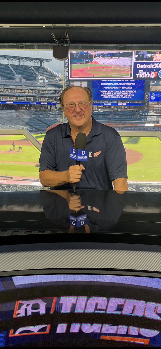 Ken Kal (@kenkaldrw) on Twitter photo At the ballpark early this morning for a brunch with our great Red Wings & Tigers radio affiliates. Just HAD to get a picture on the Tigers TV host set! <a href="/tigers/">Detroit Tigers</a> At the ballpark early this morning for a brunch with our great Red Wings & Tigers radio affiliates. Just HAD to get a picture on the Tigers TV host set! <a href="/tigers/">Detroit Tigers</a>