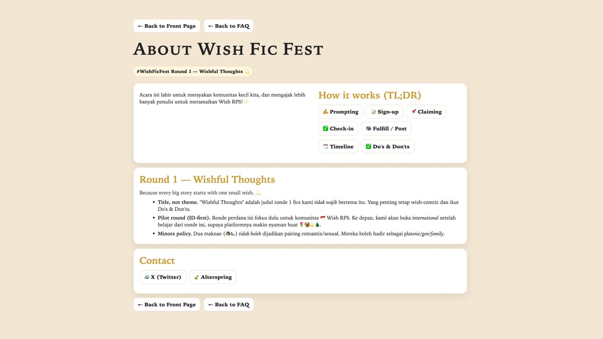 Wish Fic Fest! tweet media