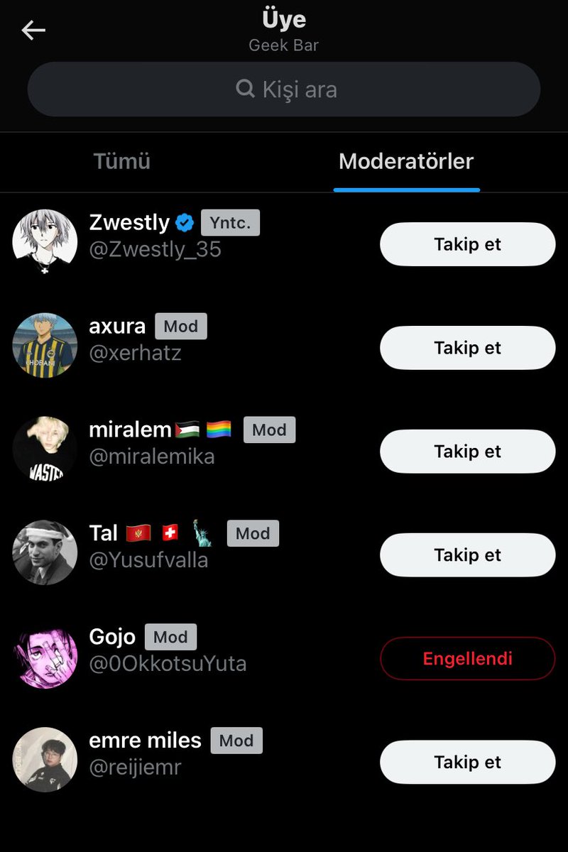 Ebu cehil piçinin yönetici olduğu tacizci serhatın mod olduğu toplulukta hala modluk yapan kadro birini uyardım ama aynı kafada gibi zaten aynı kafada olmayan insanın bir dk bile burada duracağını sanmıyorum evet hedef gösteriyorum çünkü bunları insan yerine koyanlar bunlardan