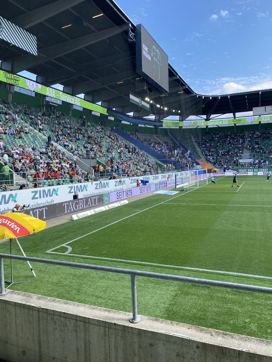 marcusflepp's tweet image. Heute Besuch beim Kleinen Bruderer des #SCBrühl  #FCSG