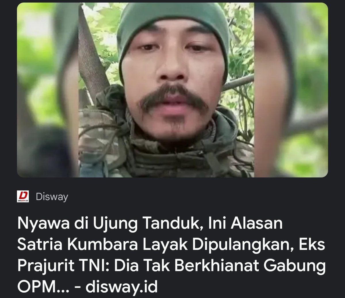 .
Apa yang dirugikan buat negara ini atas apa yg dia lakukan❔

Sehingga di cap Pengkhianat‼️..

Bagaimana,
Dgn Korupsi, gerakan separatis, Nepotisme dan kolusi❔
.