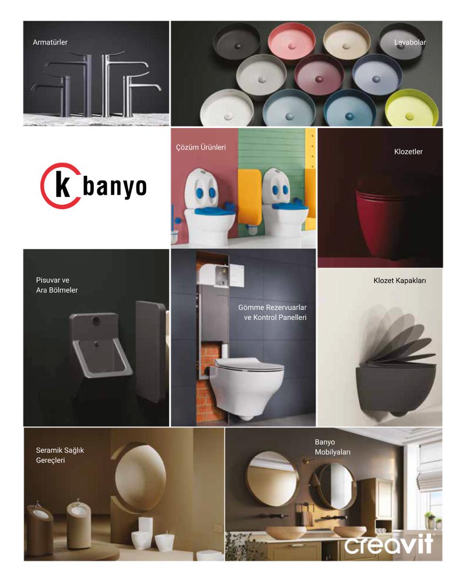 kyapi07's tweet image. 🎉CREAVİT ürünleri k yapı da
🎊Farklı modelleri,zevkinize ve bayonuza,
 uygun renk seçenekleri ile CREAVİT lavabolar,klozetler,bataryalar,banyo dolapları
k banyoda👉  
 05494802728 ve 
kocyp.com
E-mail: kocyp@kocyp.com
#creavit #gömmerezrvuar #kyapi #kbanyo