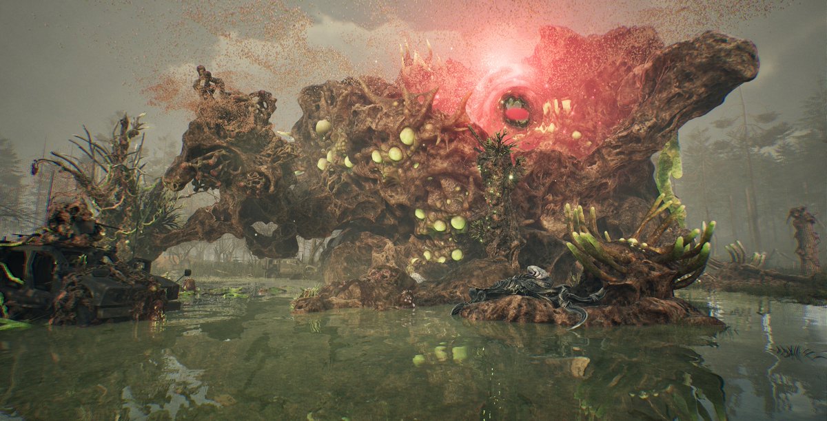 nomorelightgame's tweet photo. New images from the world of No More Light📷📷
Earth no longer belongs to humanity. The biomass is slowly consuming everything that was once alive and now the infection spreads to new locations.

#NoMoreLight #Indie #survivalhorror #WorkinProgress #Aliens https://t.co/u4WgQOBPoB
