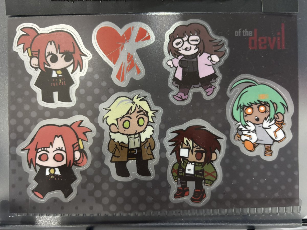Nth Circle @ PLAY of the Devil (@ofthedevilgame) on Twitter photo “Only a couple of these… sticker things left.”
“So if someone wanted one, they’d better find the table today…” “Only a couple of these… sticker things left.”
“So if someone wanted one, they’d better find the table today…”