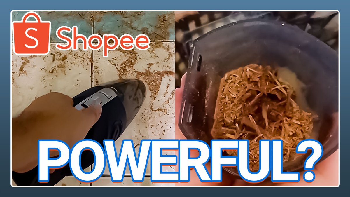 NeodiyCom's tweet photo. Just tried out this small rechargeable cordless vacuum I got from Shopee 🧹. Super handy for quick cleanups in the car, sofa, or little spills around the house. Nothing fancy, just does the job! 📷 

YouTube video here:  https://t.co/MrglVWxWDt.  

#ShopeeFinds #MiniVacuum https://t.co/GZ3VohIPYm