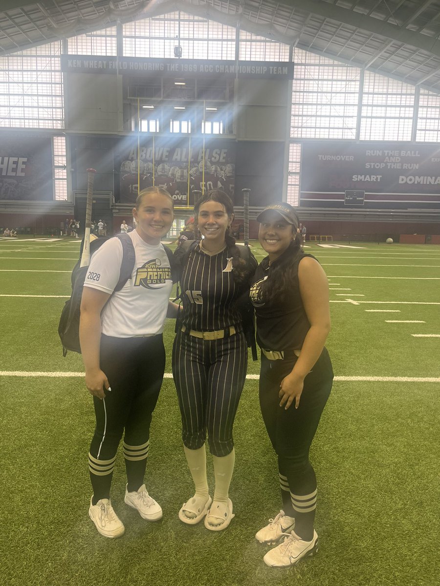 Gianna Dasenbrook 2028, #15 (@g_dasenbrook) on Twitter photo Thank you to the coaching staff and awesome players of <a href="/GamecockSoftbll/">South Carolina Softball</a> for a great camp yesterday! I loved the outfield drills, the campus and Columbia!
It was great to see my <a href="/IowaPremierFP/">Iowa Premier Fastpitch</a> 2028 teammates too!
Can’t wait to come back♥️🤍
<a href="/ashleychastain/">Ashley Chastain Woodard</a> <a href="/KatieRBrowder/">Katie Rietkovich Browder</a> Thank you to the coaching staff and awesome players of <a href="/GamecockSoftbll/">South Carolina Softball</a> for a great camp yesterday! I loved the outfield drills, the campus and Columbia!
It was great to see my <a href="/IowaPremierFP/">Iowa Premier Fastpitch</a> 2028 teammates too!
Can’t wait to come back♥️🤍
<a href="/ashleychastain/">Ashley Chastain Woodard</a> <a href="/KatieRBrowder/">Katie Rietkovich Browder</a>