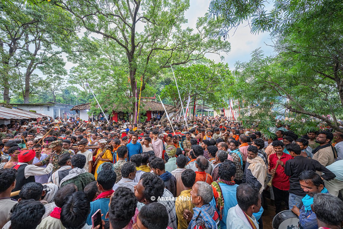 Bhangaram Jatra - the court of Gods, where the deities are judged for their duties towards the devotees. No one is free from the judgement of their actions, duties, and responsibilities. 

Bhangaram Mata is the one who judges all.

- Bhangaram Jatra, Keshkal, 2025
#bhangaramjatra