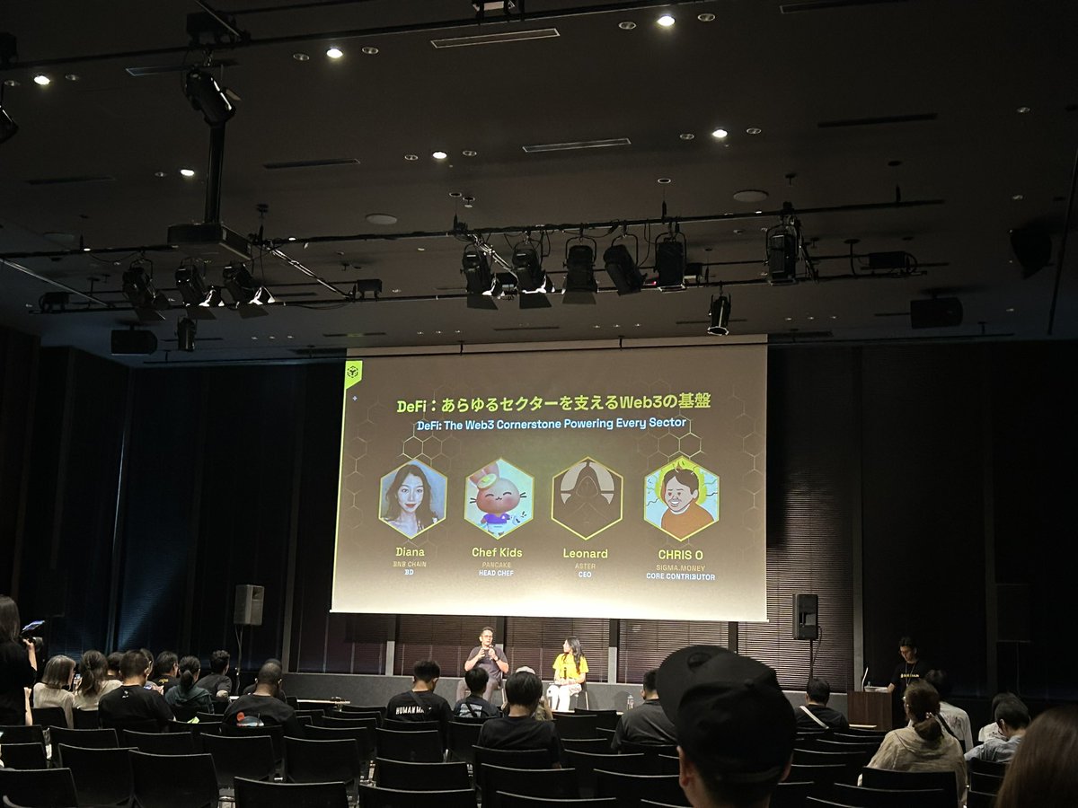 CZさんにお会いできました🥰
明日のWebXも楽しみです⤴️

#BNBDay #BNBChain5years #WebX2025