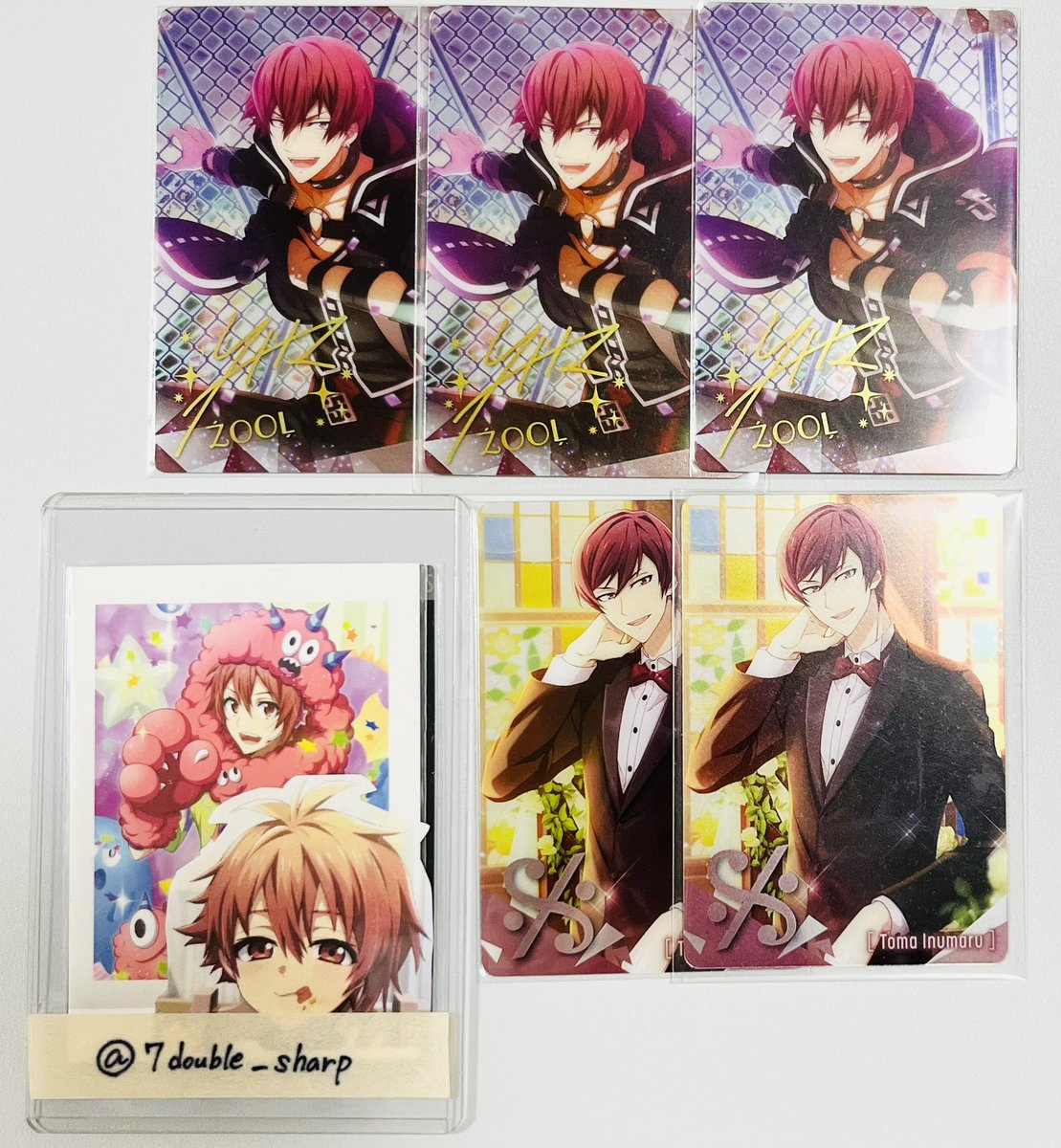 【譲渡】　アイナナ　メタカ
アイドリッシュセブン  メタリックカードコレクション

譲)トウマ(マリマリ、ポイギャン)
求)100円/枚+送料

一枚からでもお気軽にお声がけください。