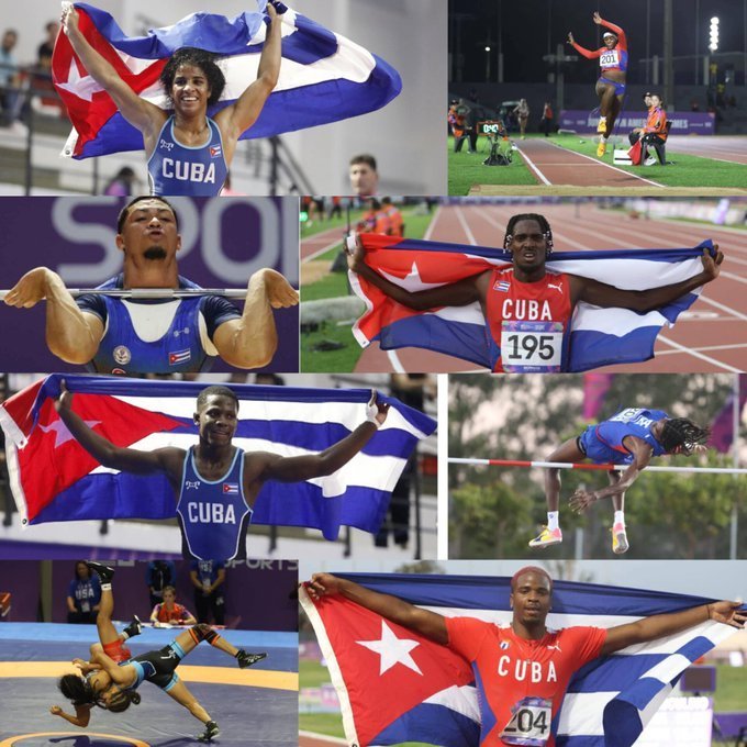 #Asunción2025 concluyó. Felicidades a los medallistas de #Cuba🇨🇺‼️. 
El atletismo aportó 8 títulos 🥇, pero también brillaron lucha, pesas, remo, taekwondo, canotaje y clavados.
Coraje, entrega y aprendizaje distinguieron a una generación que, pese a muchos desafíos, promete.
