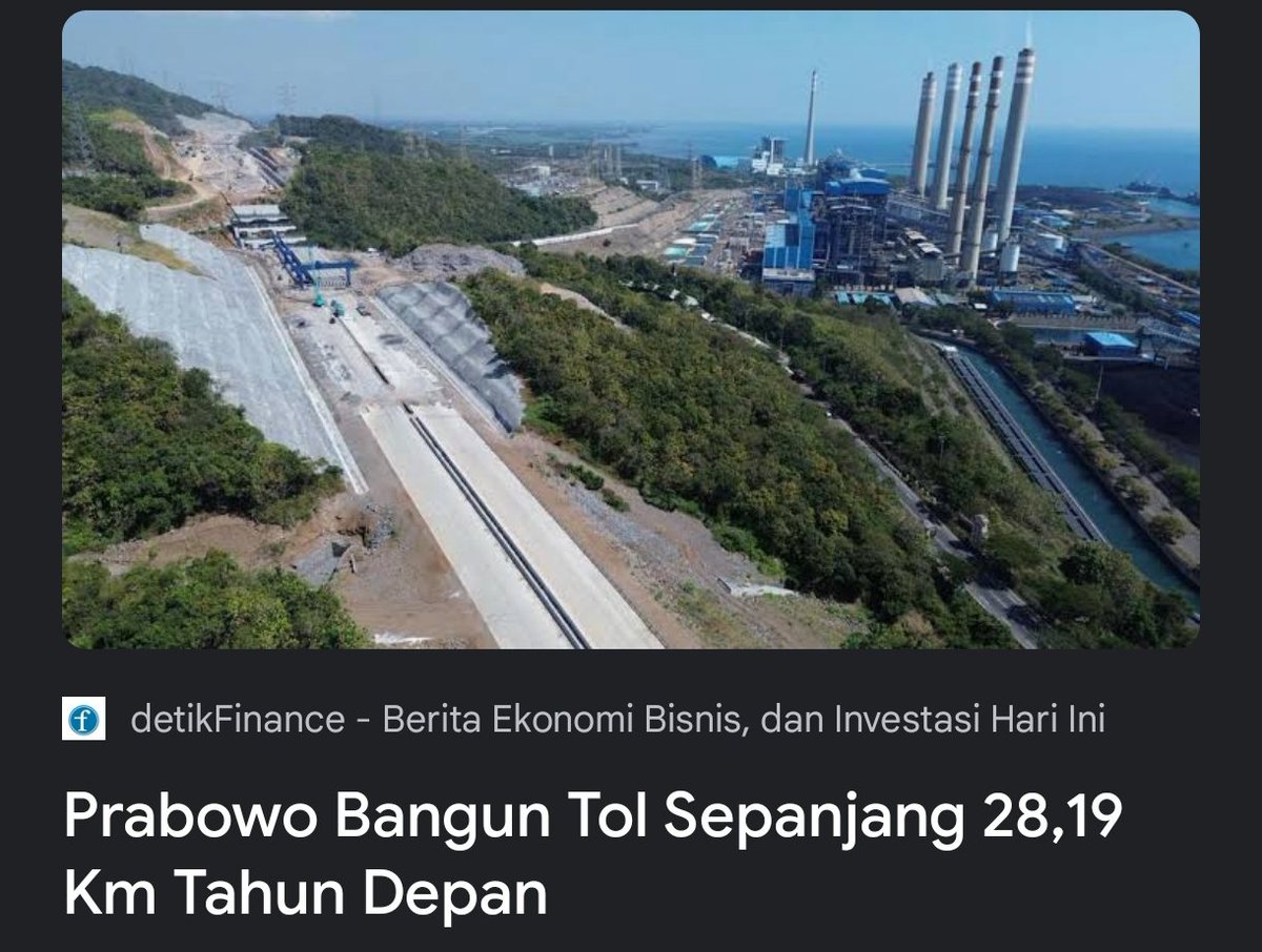 ๐ฝ๐๐ (@red__seven) on Twitter photo .
Pak <a href="/prabowo/">Prabowo Subianto</a>
Knp harus jalan Tolโ..
Banyak jalan biasa yg rusak
Banyak jalan di perbatasan kaltim yg msh Tanah
Banyak jalan biasa lintas kota dan provinsi yg perlu perbaikan
Itu lebih penting Pakโผ๏ธ..
. .
Pak <a href="/prabowo/">Prabowo Subianto</a>
Knp harus jalan Tolโ..
Banyak jalan biasa yg rusak
Banyak jalan di perbatasan kaltim yg msh Tanah
Banyak jalan biasa lintas kota dan provinsi yg perlu perbaikan
Itu lebih penting Pakโผ๏ธ..
.