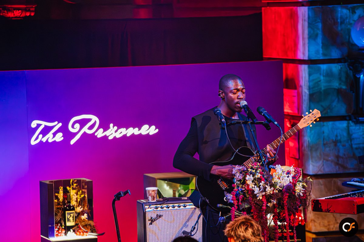 Incredible performance by Moses Sumney at @prisonerwineco’s Ball at  Surrogate’s Court. Team Crossfire handled sound, lighting, staging, power &amp; DJ support to help make it happen. Big thanks to @MatteProjects for bringing us on board 💫⁠ #eventprofs #nycevents