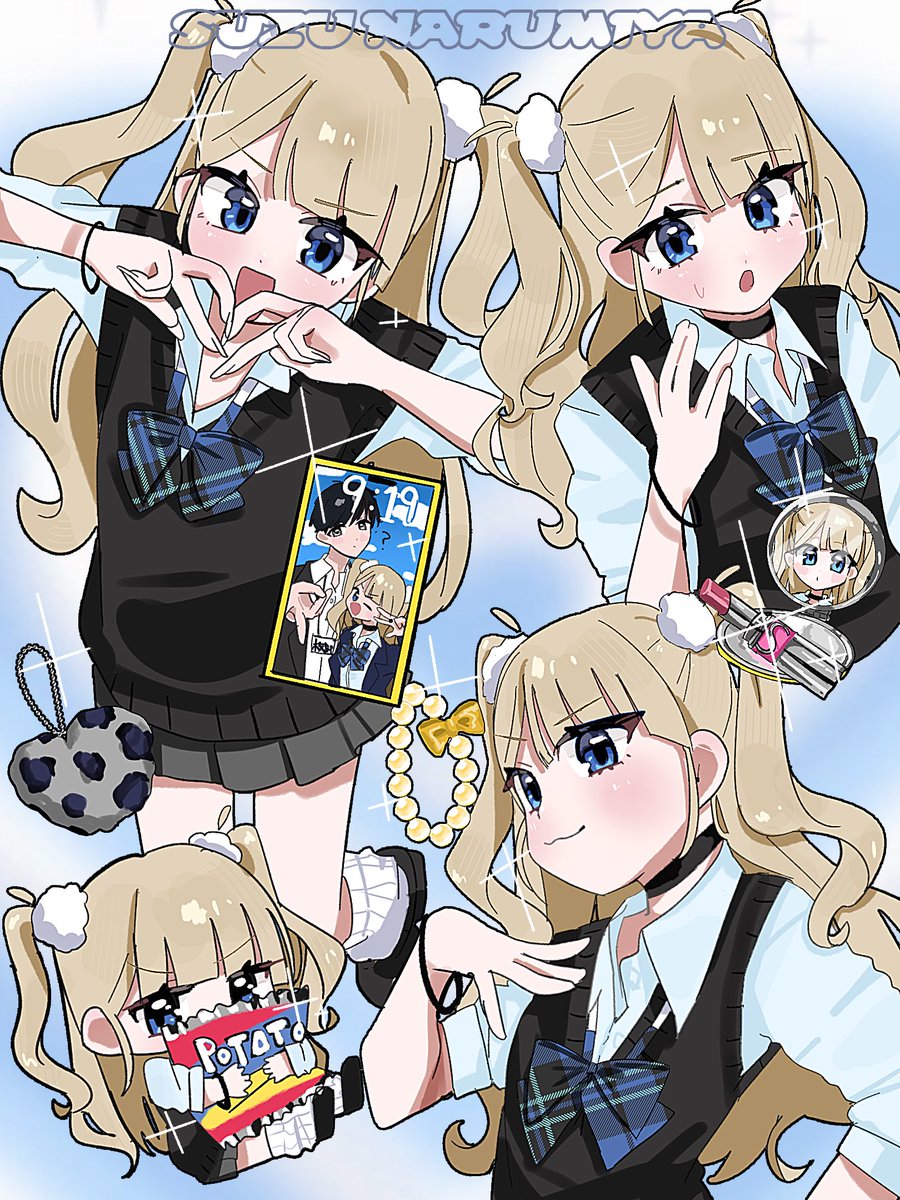 ギャル宮すずさんのファンアートです
#アイプラ_FA