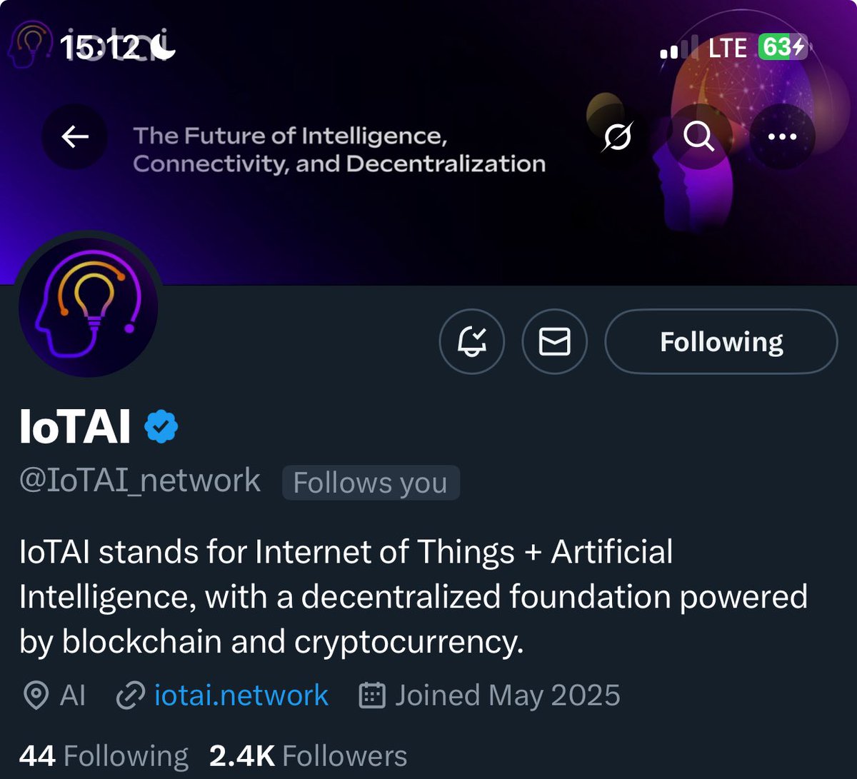 🚨50% Revenue Share is Here The Game Just Changed for $IOTAI Holders🤗

Yes you read that right.🤝

The $IOTAI Network is fully powered by native token, and they’re thrilled to announce a major upgrade for the community:

Future Direct Revenue Sharing for HOLDERS is increasing