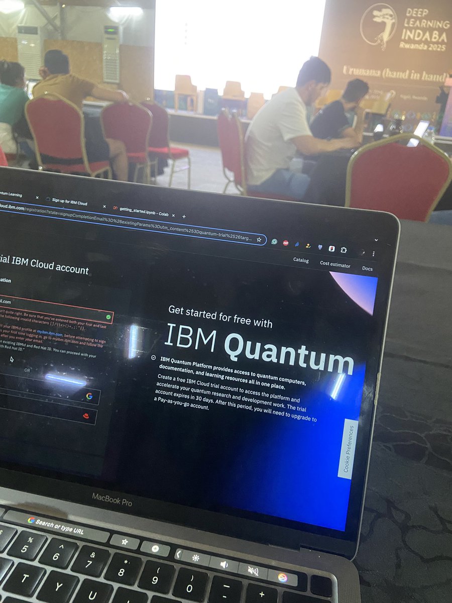 kizdorothy's tweet image. 6 days. Countless insights. Endless inspiration.

My highlights: 
Breafast mentorship sessions, 
LLMs &amp;amp; Attention Mechanisms by @SerranoAcademy + Quantum ML for Africa by #QML4Africa by #IBMQuantum team
Forever grateful for this brilliant community at @DeepIndaba