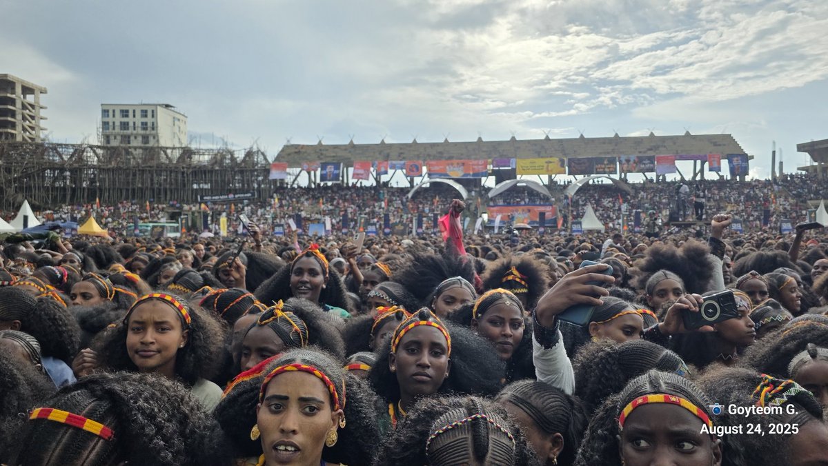 Goyteom37's tweet photo. መዛዘሚ ኣከባብራ በዓል ኣሸንዳ 2017 ዓ/ም ስታድየም ባሎኒ|መቐለ።
"ኣሸንዳ ሰረት ሰላም፣ ሓድነትን ተስፋን ትግራይ"
#ኣሸንዳ2017 #ኣሸንዳኣብትግራይ
#TigraiGirlsShine
#AshendaTigray2025 #Ashenda2025
#Ashenda4Peace
#Ashenda4Unity
#Ashenda4Hope
#Ashenda4UNESCO https://t.co/IkbrUp2RRV