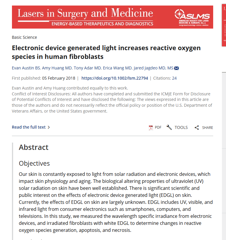 BlueLightDiet's tweet photo. We know your eyes dont like the ipad light but your skin doesnt like it either.

Tell your dermatologist. https://t.co/xp97IAwnOs