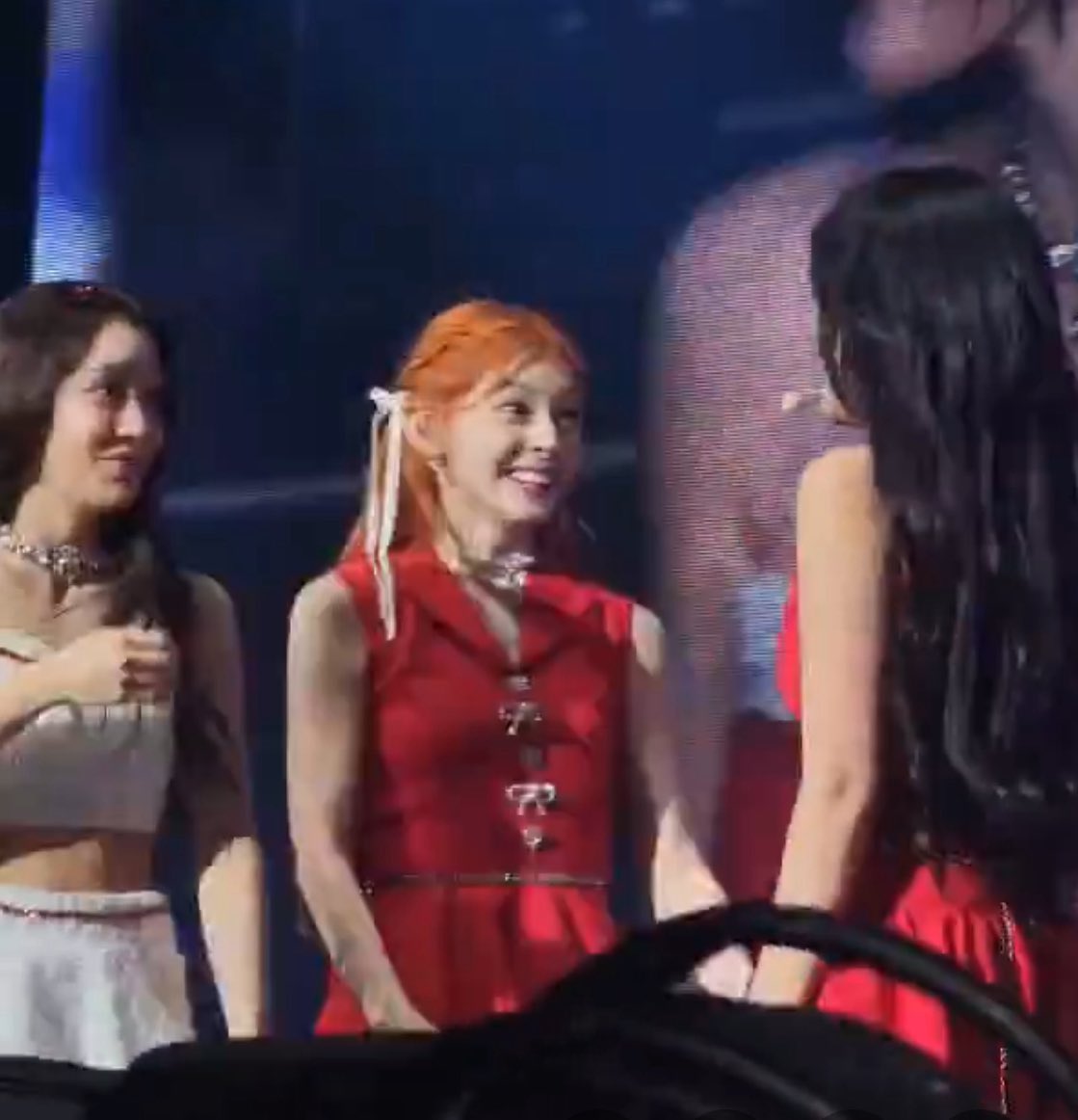 “i guess they didn’t wanna get kissed by me”