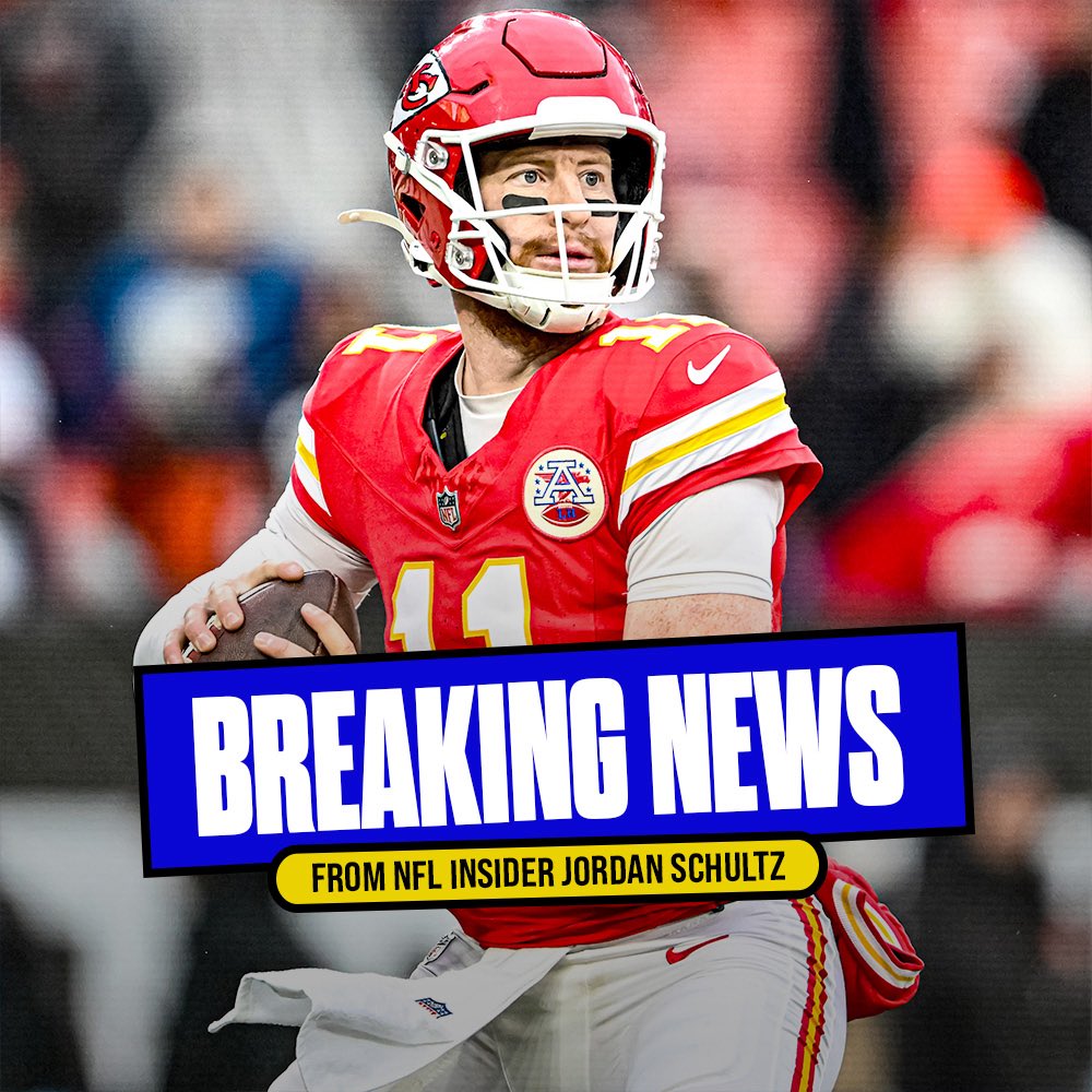 Sources: The #Vikings are signing former #Chiefs QB Carson Wentz following today’s workout. 

A new backup option for J.J. McCarthy in Minnesota.