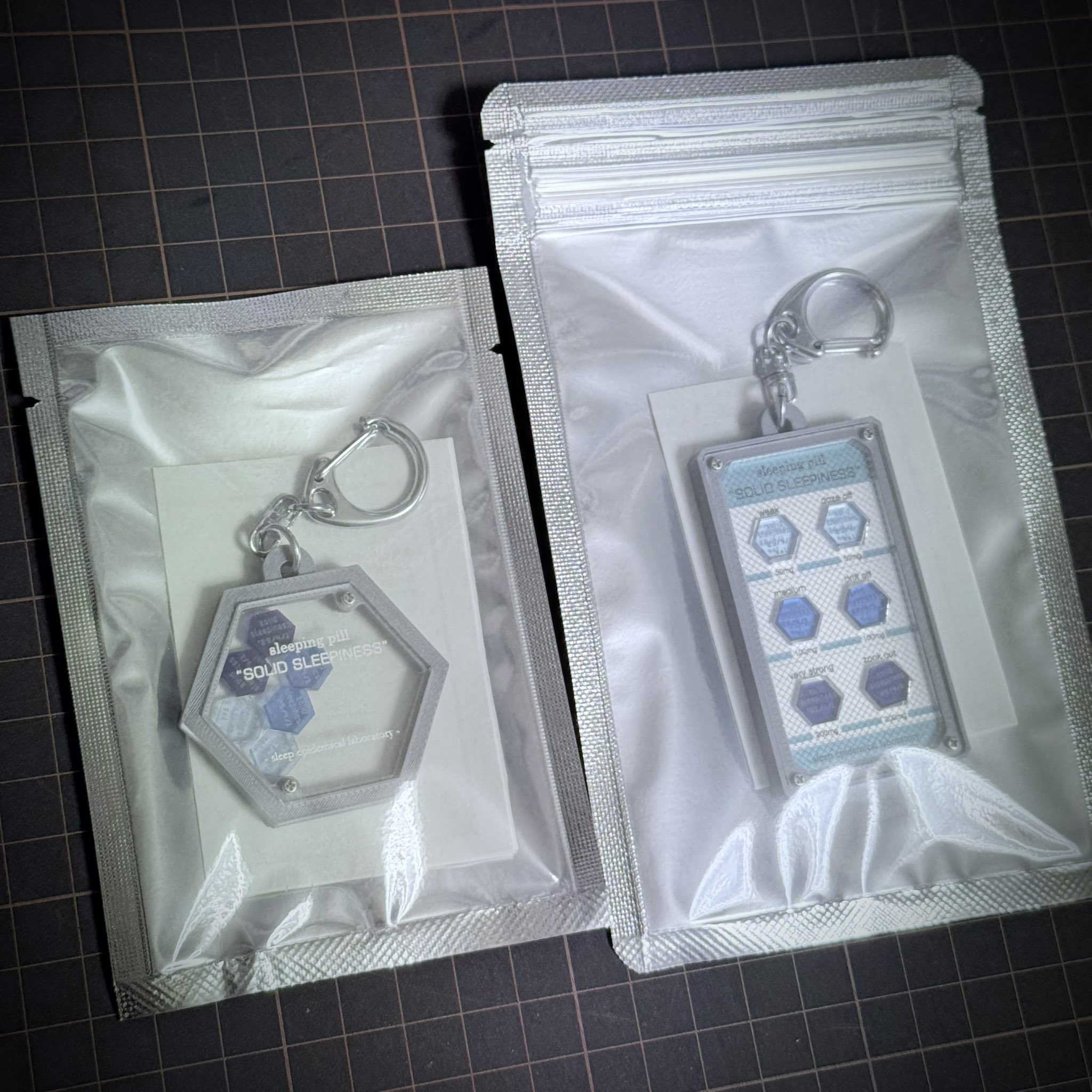 過眠症キーホルダー 過眠症キーホルダー