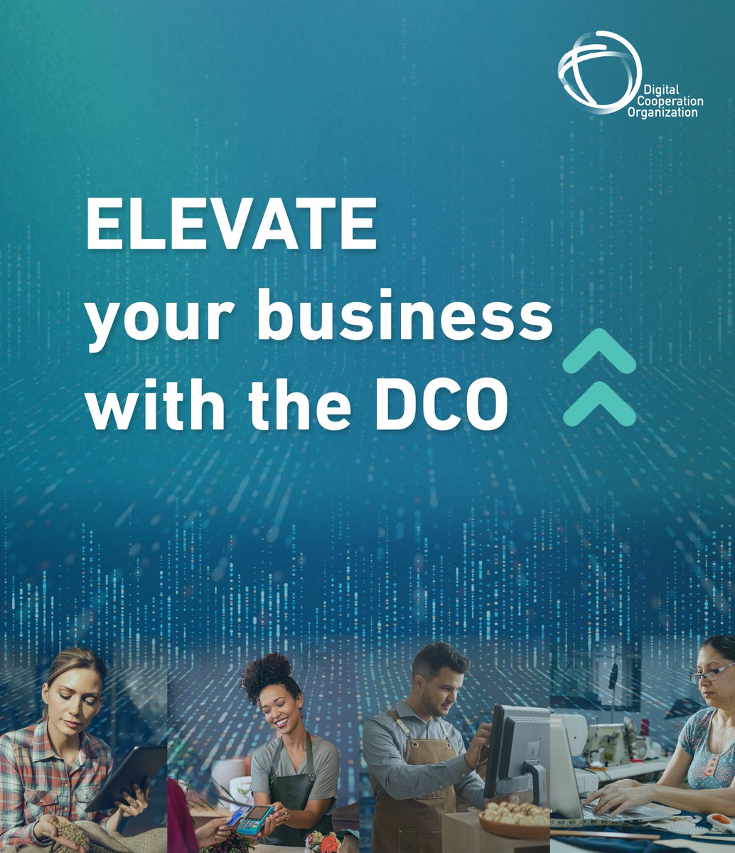 dcorg's tweet image. You run a great shop offline. But what if you could open your doors to millions of new customers online?
That’s the leap the Digital Cooperation Organization (DCO) is helping businesses make by unlocking new markets, digital tools, &amp;amp; real growth across 16 Member States &amp;amp; Beyond.