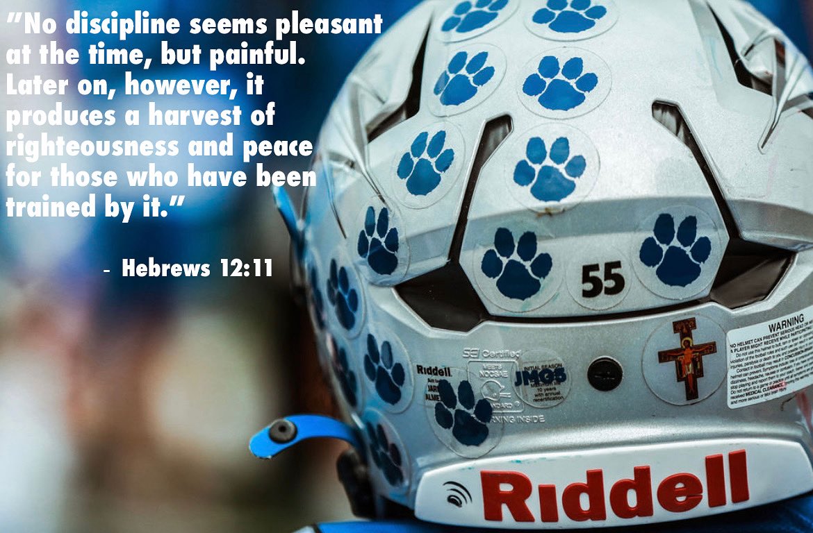 Sunday Verse: “No discipline seems pleasant at the time, but painful. Later on, however, it produces a harvest of righteousness and peace for those who have been trained by it.” - Hebrews  12:11