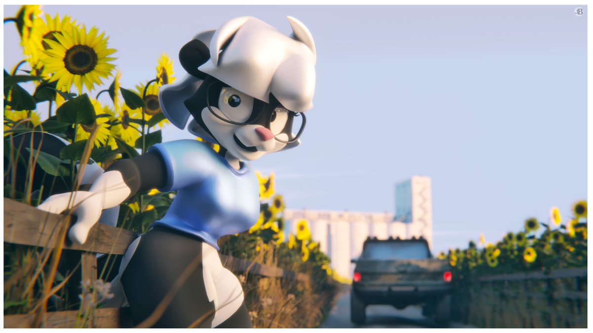 Some sunflowers for Sunday!

Sabrina Skunk model <a href="/lIJCThorntonll/">J.C. Thornton</a>
Map and additional assets from BlenderKit  

#Blender3D #blenderart #blenderrender #furryarts #furryartwork #furry #anthroart