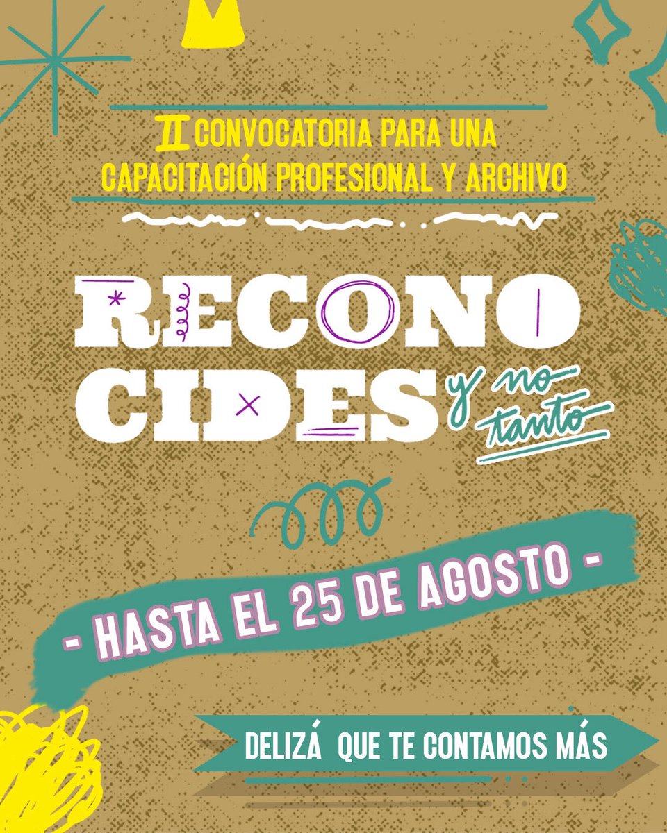 lutitravelguide's tweet photo. En UNAJ nuestro proyecto ‘Reconocides y no tanto’ tiene una convocatoria abierta a artistas mujeres y disidencias del conurbano sur para una capacitación profesional de tres encuentros (dos virtuales y uno presencial para hacer un mural colectivo) e integrar nuestro archivo. https://t.co/r6v1ptiEcq