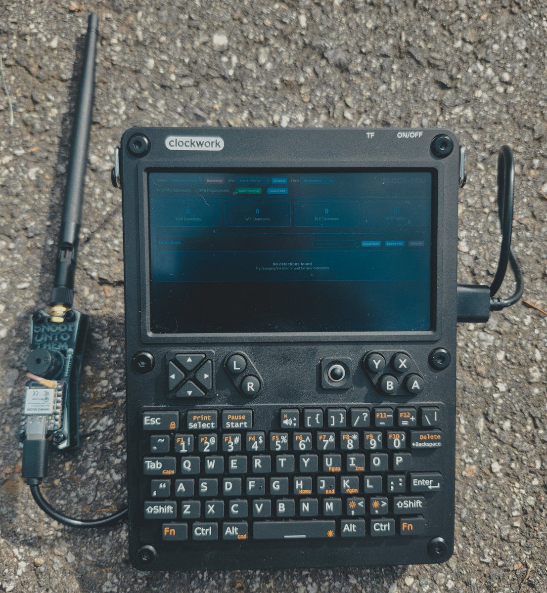 _colonel_panic's tweet photo. flock wardriver for oui-spy is live. gps, oui lookup, alising, data exports.
https://t.co/euWD4doote 
https://t.co/qtGkmonw8g https://t.co/URJm4caDDb